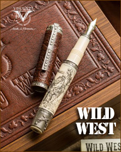 [스페셜 특가] 비스콘티 와일드 웨스트 (Wild West) 실버 만년필 한정판