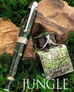 오로라 자연환경 시리즈 정글 만년필 한정판 (946-AJF) Ambienti Jungle