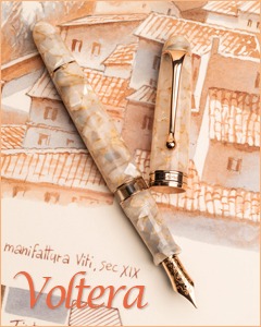 오로라 볼테라 만년필 한정판 Voltera (888-VVO) 비밀의 도시 시리즈
