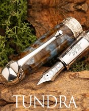오로라 자연환경 시리즈 툰드라 만년필 한정판 (946-ATF) Ambienti Tundra