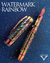 비스콘티 워터마크 레인보우 만년필 한정판 Watermark Rainbow