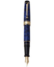 오로라 옵티마 블루 골드 만년필 (996-B)